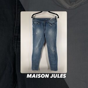 EUC Maison Jules Slim Boyfriend Jeans